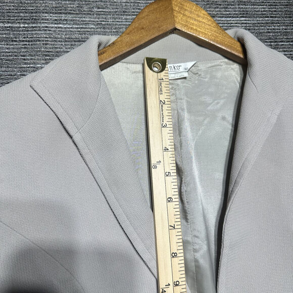 Wanko Made in Japan Blazer Women's L Gray - Picture 9 of 16